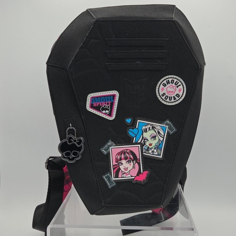 Loungefly Monster High Coffin Locker Figural Mini Backpack